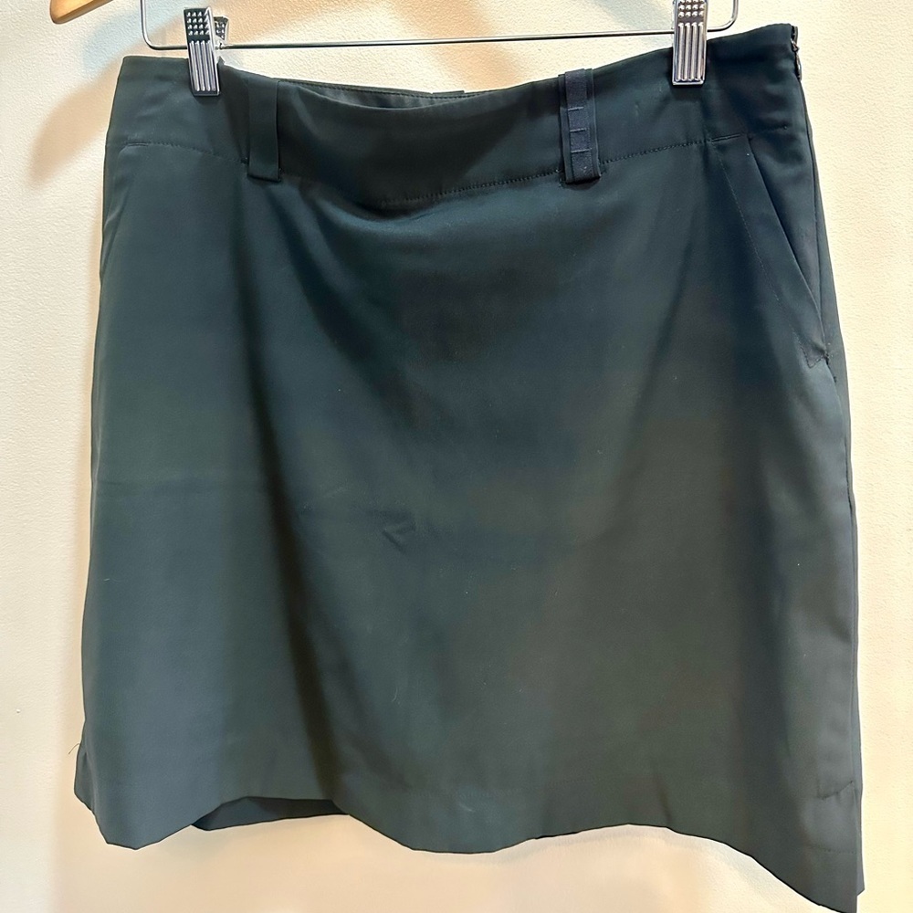 Nike Golf Dri-Fit Black Skort With Pockets Size 8